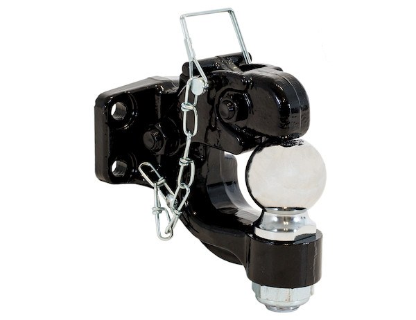 Buyers Products Pintle Hook, Bolt-On Mount, 16000 Pound Towing Capacity, 3000 Pound Vertical Capacity, 1-3/4 Inch on Center Bolt Spacing – 10055