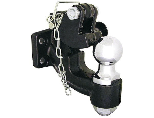 Buyers Products Pintle Hook, Bolt-On Mount, 20000 Pound Towing Capacity, 4000 Pound Vertical Capacity, 1-3/4 Inch on Center Bolt Spacing – 10057