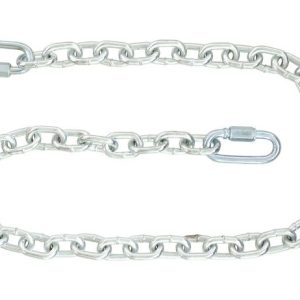 Buyers Products Trailer Safety Chain, Class II, 9/32 Inch Chain Diameter, 5000 Pound Gross Trailer Weight, 48 Inch Length – 11215