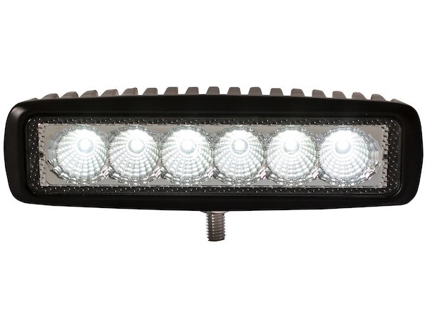 Buyers Products Spotlight, 18 Watt LED, 5.5 Inch Length X 3 Inch Width X 1.8 Inch Height Rectangular Aluminum Housing, White – 1492135