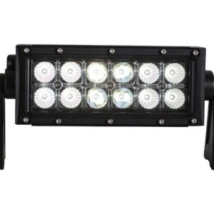 Buyers Products Light Bar, LED Bulb, 8 Inch, 24 Watt, 12 to 24 Volt DC, Flood/ Spot Combination Beam, 3240 Lumens, Clear Polycarbonate Lens – 1492160