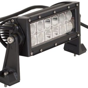Buyers Products Light Bar, LED Bulb, 8 Inch, 24 Watt, 12 to 24 Volt DC, Flood/ Spot Combination Beam, 3240 Lumens, Clear Polycarbonate Lens – 1492160