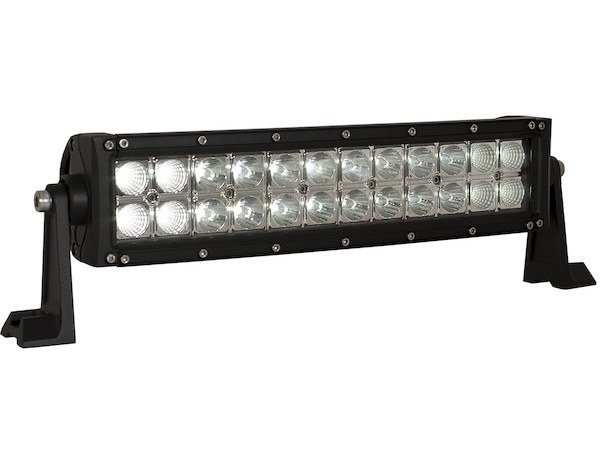 Buyers Products Light Bar, LED Bulb, 14 Inch, 51 Watt, 12 to 24 Volt DC, Flood/ Spot Combination Beam, 6480 Lumens, Clear Polycarbonate Lens – 1492171