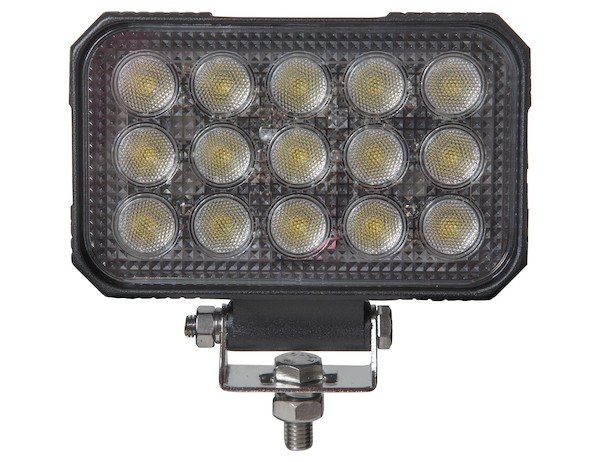Buyers Products Spotlight, 75 Watt LED, 5.9 Inch Length X 1.45 Inch Width X 4.8 Inch Height Die Cast Housing, White – 1492196