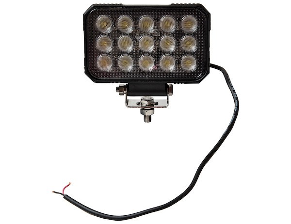Buyers Products Spotlight, 75 Watt LED, 5.9 Inch Length X 1.45 Inch Width X 4.8 Inch Height Die Cast Housing, White – 1492196