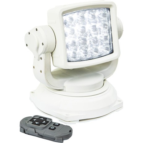 Buyers Products Spotlight, 57 Watt LED, White, Permanent Mount, IP65/ Ce and Roh Approved – 1492200