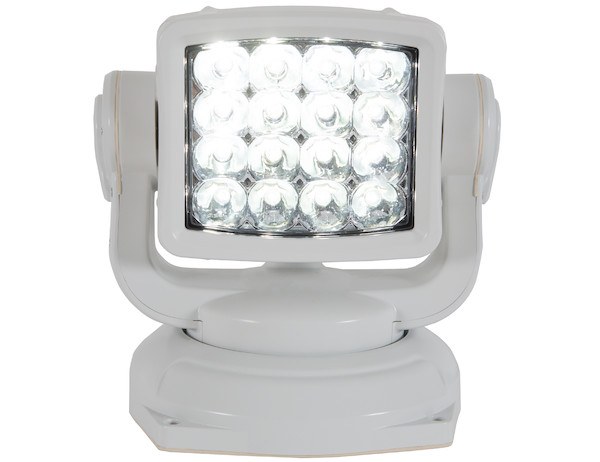 Buyers Products Spotlight, 57 Watt LED, White, Permanent Mount, IP65/ Ce and Roh Approved – 1492200