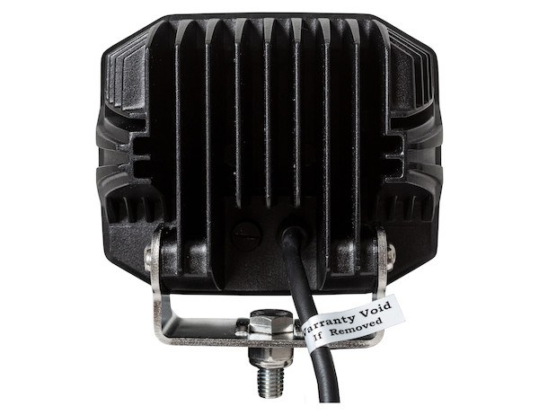 Buyers Products Spotlight, 55 Watt LED, Black Rectangular Housing, White Light, Spot-Flood Combination, 6920 Lumens, IP67 – 1492222