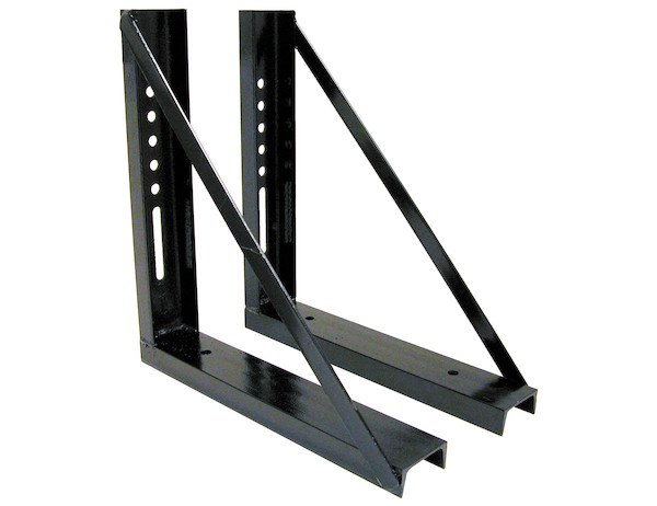 Buyers Products Tool Box Mounting Kit, Toolbox Bracket, 18 Inch X 18 Inch, Steel, Includes 2 Brackets – 1701005