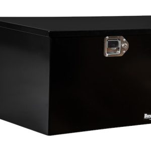 Buyers Products Tool Box, Trailer Tongue, Single Lid, Smooth, Black, Steel, 35-1/4 Inch Width X 15 Inch Length X 16.38 Inch Height – 1701280