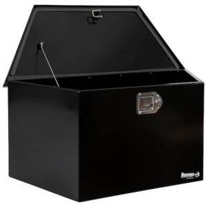 Buyers Products Tool Box, Trailer Tongue, Single Lid, Smooth, Black, Steel, 35-1/4 Inch Width X 15 Inch Length X 16.38 Inch Height – 1701280