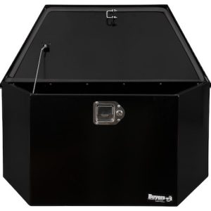 Buyers Products Tool Box, Trailer Tongue, Single Lid, Smooth, Black, Steel, 35-1/4 Inch Width X 15 Inch Length X 16.38 Inch Height – 1701280