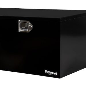 Buyers Products Tool Box, Trailer Tongue, Single Lid, Smooth, Black, Steel, 35-1/4 Inch Width X 15 Inch Length X 16.38 Inch Height – 1701280