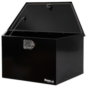 Buyers Products Tool Box, Trailer Tongue, Single Lid, Smooth, Black, Steel, 35-1/4 Inch Width X 15 Inch Length X 16.38 Inch Height – 1701280