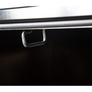 Buyers Products Tool Box, Underbody, 1 Recessed Drop Door, Smooth, Gloss, Black, Steel, 36 Inch Length X 18 Inch Width X 18 Inch Height – 1702105