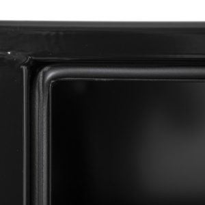 Buyers Products Tool Box, Underbody, 1 Recessed Drop Door, Smooth, Gloss, Black, Steel, 60 Inch Length X 18 Inch Width X 18 Inch Height – 1702315