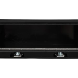 Buyers Products Tool Box, Underbody, 1 Recessed Drop Door, Powder Coated, Black, Carbon Steel – 1703328