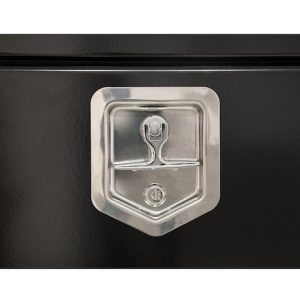 Buyers Products Tool Box, Underbody, 1 Recessed Drop Door, Powder Coated, Black, Carbon Steel – 1703349