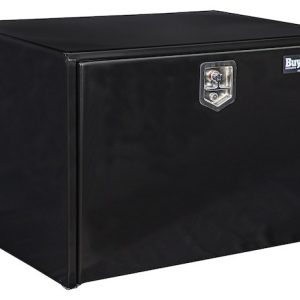Buyers Products Tool Box, Underbody, 1 Recessed Drop Door, Smooth, Powder Coated, Black, Steel – 1704305