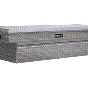 Buyers Products Tool Box, Crossover, Single Lid, Diamond Tread, Aluminum, 20 Inch Length X 71 Inch Width X 18 Inch Height – 1709410