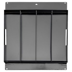 Buyers Products Tool Box, Crossover, Single Lid, Powder Coated Diamond Tread, Black, Aluminum – 1729415