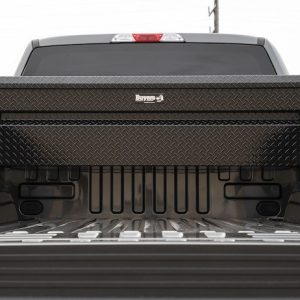 Buyers Products Tool Box, Crossover, Single Lid, Powder Coated Diamond Tread, Black, Aluminum – 1729415