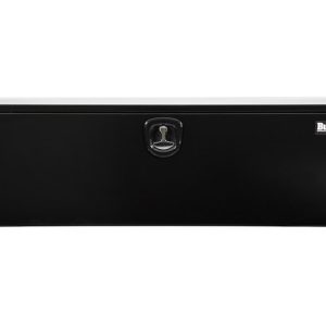 Buyers Products Tool Box, Underbody, 1 Recessed Drop Door, Powder Coated, Black, Carbon Steel – 1732315