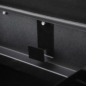 Buyers Products Tool Box, Crossover, Single Lid, Powder Coated Diamond Tread, Matte Black, Aluminum – 1739415
