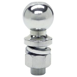 Buyers Products Trailer Hitch Ball, 2 Inch Ball, 10000 Pound Gross Trailer Weight Capacity, 1 Inch Diameter 2 3/4 Inch Long Shank, Chrome – 1802007