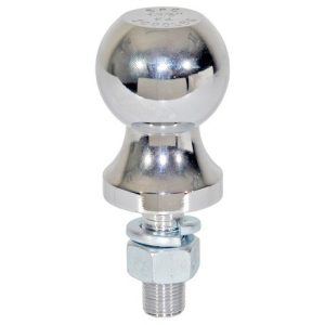 Buyers Products Trailer Hitch Ball, 2 Inch Ball, 3500 Pound Gross Trailer Weight, 3/4 Inch Shank Diameter, 1-3/4 Inch Shank Length, Chrome – 1802130