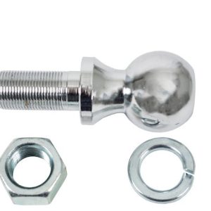 Buyers Products Trailer Hitch Ball, 2 Inch Ball, 5000 Pound Gross Trailer Weight, 1 Inch Shank Diameter, 2-1/8 Inch Shank Length, Chrome – 1802134