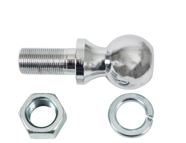 Buyers Products Trailer Hitch Ball, 2 Inch Ball, 5000 Pound Gross Trailer Weight, 1 Inch Shank Diameter, 2-1/8 Inch Shank Length, Chrome – 1802134