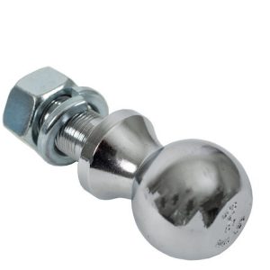Buyers Products Trailer Hitch Ball, 2 Inch Ball, 5000 Pound Gross Trailer Weight, 1 Inch Shank Diameter, 2-1/8 Inch Shank Length, Chrome – 1802134