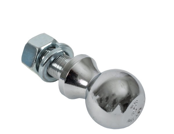 Buyers Products Trailer Hitch Ball, 2 Inch Ball, 5000 Pound Gross Trailer Weight, 1 Inch Shank Diameter, 2-1/8 Inch Shank Length, Chrome – 1802134