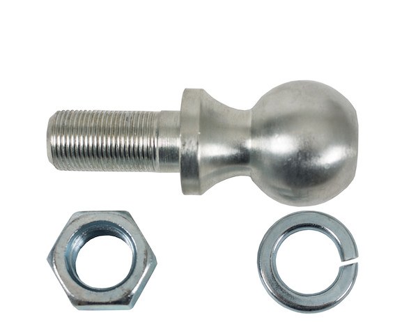 Buyers Products Trailer Hitch Ball, 2 Inch Ball, 5000 Pound Gross Trailer Weight, 1 Inch Shank Diameter, 2-1/8 Inch Shank Length, Zinc – 1802135