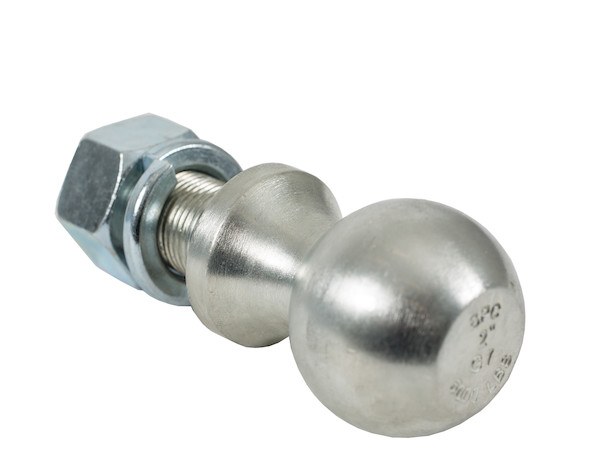 Buyers Products Trailer Hitch Ball, 2 Inch Ball, 5000 Pound Gross Trailer Weight, 1 Inch Shank Diameter, 2-1/8 Inch Shank Length, Zinc – 1802135