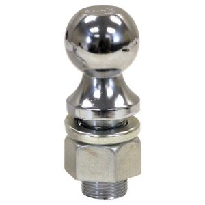 Buyers Products Trailer Hitch Ball, 2 Inch Ball, 7500 Pound Gross Trailer Weight, 1-1/4 Inch Shank Diameter, 2-1/4 Inch Shank Length, Chrome – 1802148