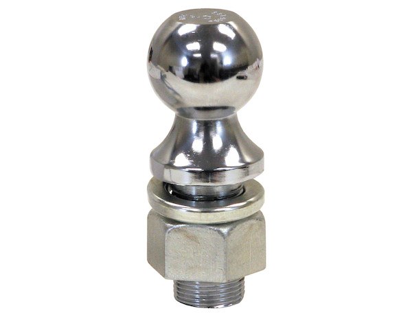 Buyers Products Trailer Hitch Ball, 2 Inch Ball, 7500 Pound Gross Trailer Weight, 1-1/4 Inch Shank Diameter, 2-1/4 Inch Shank Length, Chrome – 1802148