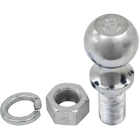 Buyers Products Trailer Hitch Ball, 2-5/16 Inch Ball, 10000 Pound Gross Trailer Weight, 1-1/4 Inch Shank Diameter, 2-1/2 Inch Shank Length – 1802167
