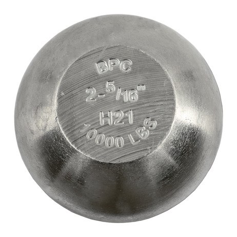 Buyers Products Trailer Hitch Ball, 2-5/16 Inch Ball, 10000 Pound Gross Trailer Weight, 1-1/4 Inch Shank Diameter, 2-1/2 Inch Shank Length – 1802168