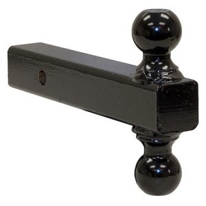 Buyers Products Trailer Hitch Ball Mount, For 2 Inch Receiver, 10000 Pound Gross Trailer Weight, Fixed, Non-Swivel, Non-Extendable – 1802215
