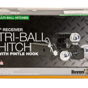 Buyers Products Trailer Hitch Ball Mount, Class III/ IV, Fits 2 Inch Receiver – 1802279