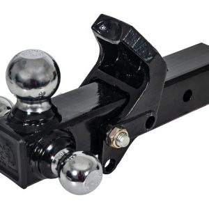 Buyers Products Trailer Hitch Ball Mount, For 2-1/2 Inch Receiver, 10000 Pound Gross Trailer Weight, Non-Swivel, Non Extendable – 1802280