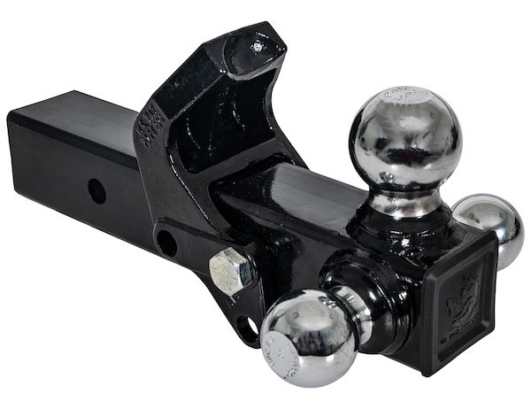 Buyers Products Trailer Hitch Ball Mount, For 2-1/2 Inch Receiver, 10000 Pound Gross Trailer Weight, Non-Swivel, Non Extendable – 1802280