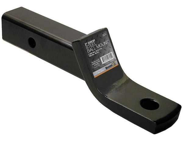 Buyers Products Trailer Hitch Ball Mount, Class II, Fits 2 Inch Receiver, 7500 Pound Gross Trailer Weight/ 750 Pound Tongue Weight – 1803005