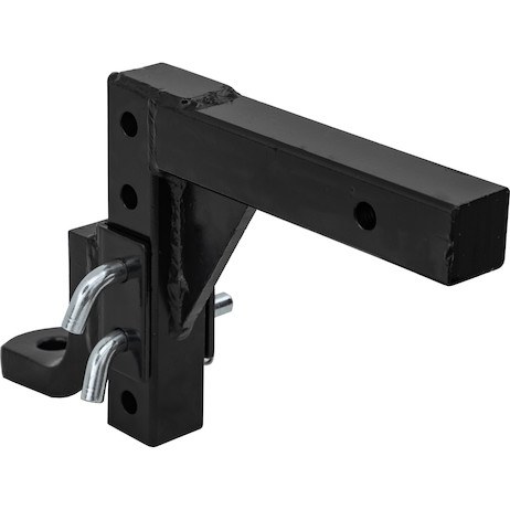 Buyers Products Trailer Hitch Ball Mount, For 2 Inch Receiver, 10000 Pound Gross Trailer Weight, Adjustable 11 Inch Drop/ 9 1/2 Inch Rise – 1803095