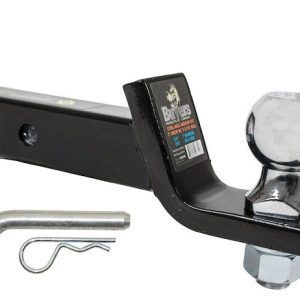 Buyers Products Trailer Hitch Ball Mount, For 2 Inch Receiver, 6000 Pound Gross Trailer Weight, Fixed 2 Inch Drop/ 3/4 Inch Rise, Non-Swivel – 1803308