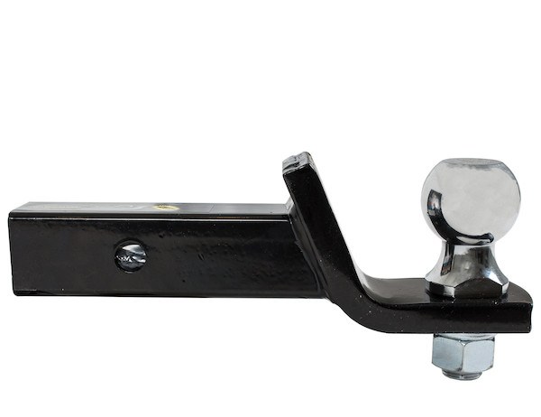 Buyers Products Trailer Hitch Ball Mount, For 2 Inch Receiver, 6000 Pound Gross Trailer Weight, Fixed 2 Inch Drop/ 3/4 Inch Rise, Non-Swivel – 1803308