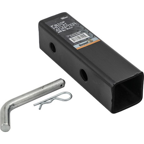 Buyers Products Trailer Hitch Receiver Tube Adapter, Adapts from 2 Inch Receiver to 1-1/4 Inch Receiver, Includes 1/2 Inch Hitch Pin – 1804035