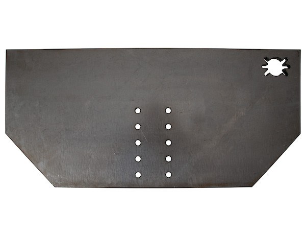 Buyers Products Pintle Hook Mounting Plate, Weld on, Multiple Pintle Hook Mounting Positions – 1809040